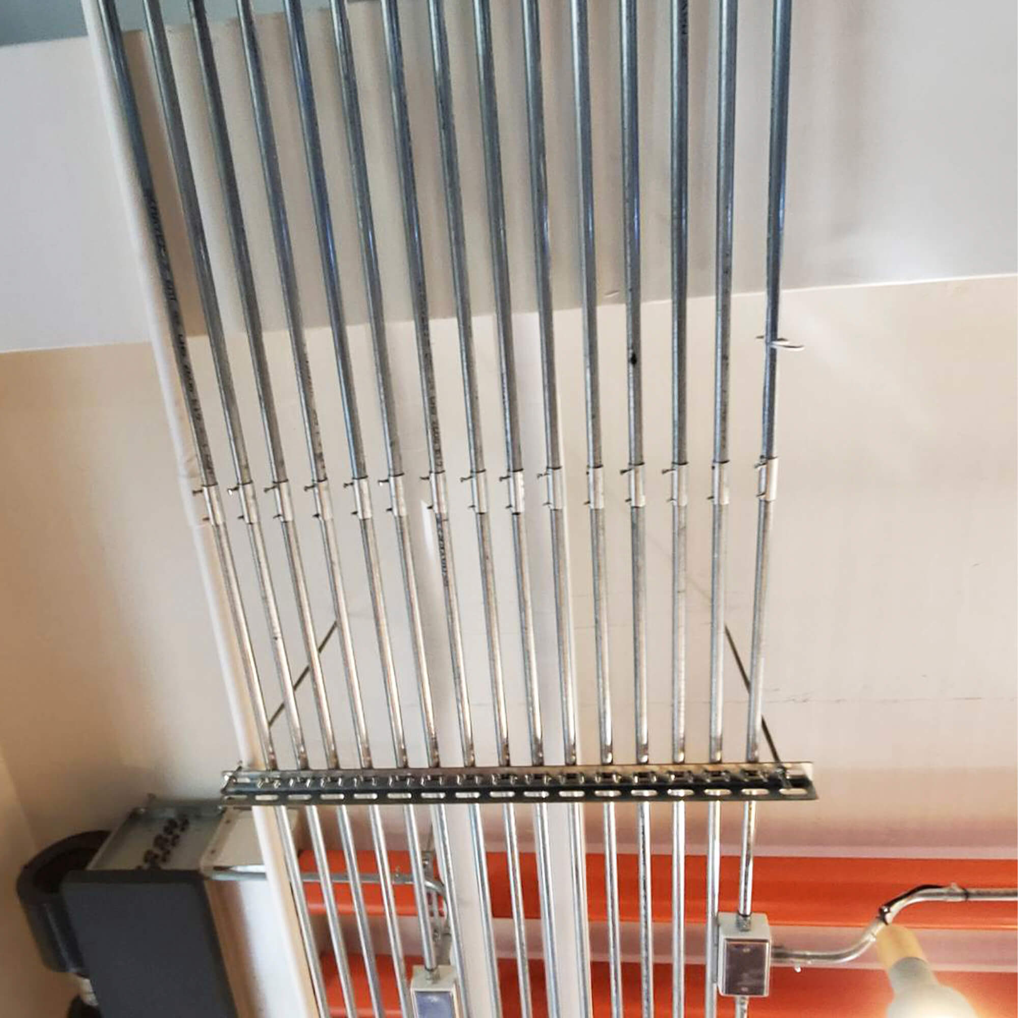 Ceiling piping Ceiling piping